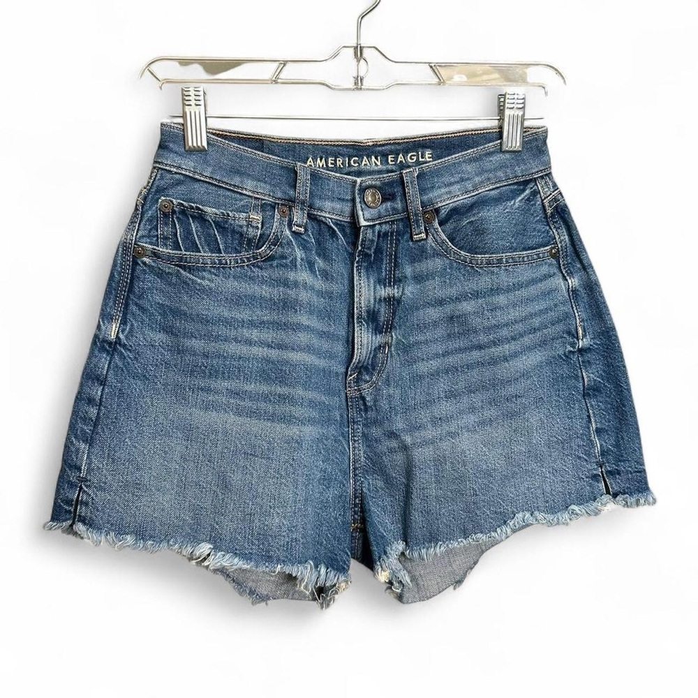 American Eagle High Rise 90s Boyfriend Denim Jean Shorts